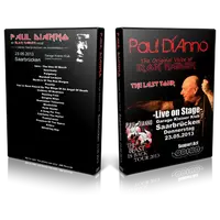 Artwork Cover of Paul DiAnno 2013-05-23 DVD Saarbrucken Audience