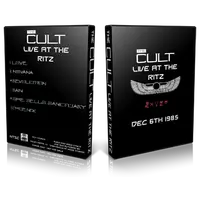 Artwork Cover of The Cult 1985-12-06 DVD New York Proshot