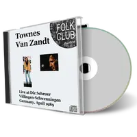Artwork Cover of Townes Van Zandt 1989-04-01 CD Villingen Schwenningen Soundboard