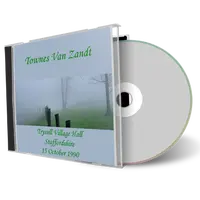 Artwork Cover of Townes Van Zandt 1990-10-15 CD Staffordshire Soundboard