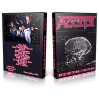 Artwork Cover of Accept 1994-11-26 DVD Helsinki Audience