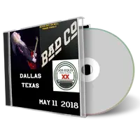 Artwork Cover of Bad Company 2018-05-11 CD Dallas Audience