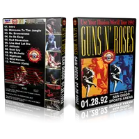Artwork Cover of Guns N Roses 1992-01-28 DVD San Diego Audience