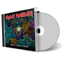 Artwork Cover of Iron Maiden 2018-07-05 CD Paris Audience
