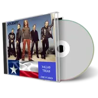 Artwork Cover of Journey 2003-06-08 CD Dallas Audience