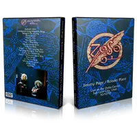 Artwork Cover of Jimmy Page and Robert Plant 1995-10-10 DVD Salt Lake City Audience