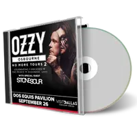 Artwork Cover of Ozzy Osbourne 2018-09-26 CD Dallas Audience