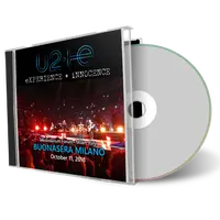 Artwork Cover of U2 2018-10-11 CD Milan Audience