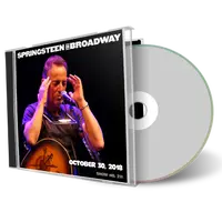 Artwork Cover of Bruce Springsteen 2018-10-30 CD On Broadway New York City Audience