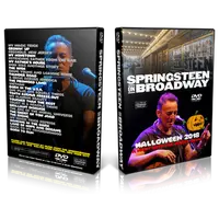 Artwork Cover of Bruce Springsteen 2018-10-31 DVD On Broadway New York City Audience