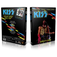 Artwork Cover of KISS 1986-04-08 DVD Toronto Audience