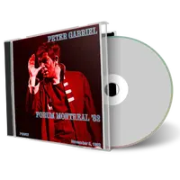 Artwork Cover of Peter Gabriel 1982-11-05 CD Montreal Audience