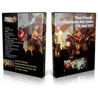 Artwork Cover of Three Friends 2012-09-27 DVD Shoreham on Sea Audience