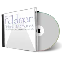 Artwork Cover of Morton Feldman 2012-11-11 CD Budapest Audience