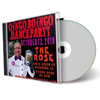 Artwork Cover of Oingo Boingo Dance Party 2018-10-12 CD Pasadena Audience