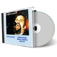 Artwork Cover of Steve Earle 1997-01-26 CD Malmo Audience