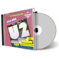 Artwork Cover of U2 1986-06-04 CD San Francisco Soundboard