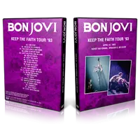 Artwork Cover of Bon Jovi 1993-04-22 DVD Brussels Audience