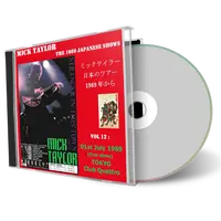 Artwork Cover of Mick Taylor 1989-07-01 CD Tokyo Audience