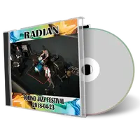 Artwork Cover of Radian 2018-04-23 CD Torino Soundboard