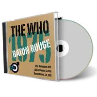 Artwork Cover of The Who 1975-11-21 CD Baton Rouge Audience