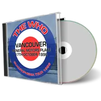 Artwork Cover of The Who 1996-10-17 CD Vancouver Audience