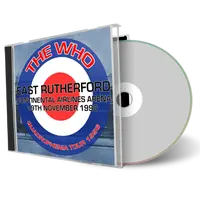 Artwork Cover of The Who 1996-11-19 CD East Rutherford Audience