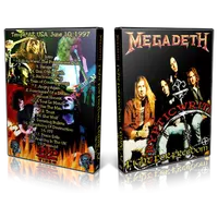 Artwork Cover of Megadeth 1997-10-06 DVD Various Audience