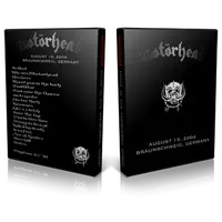 Artwork Cover of Motorhead 2004-08-15 DVD Various Proshot
