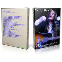 Artwork Cover of Willy DeVille Compilation DVD TV Appearances Vol 1 Proshot