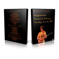 Artwork Cover of Carlos Santana 1980-06-12 DVD Dortmund Proshot