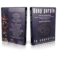 Artwork Cover of Deep Purple 2000-10-06 DVD Gothenburg Audience