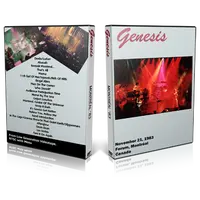 Artwork Cover of Genesis 1983-11-21 DVD Montreal Audience