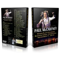 Artwork Cover of Paul McCartney 2010-11-11 DVD Buenos Aires Proshot