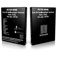 Artwork Cover of Peter Hook 2010-07-10 DVD Fano Audience