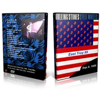 Artwork Cover of Rolling Stones 1989-09-09 DVD East Troy Audience