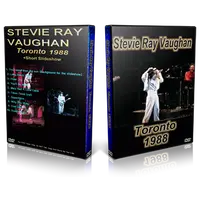 Artwork Cover of Stevie Ray Vaughan Compilation DVD Toronto 1988 Audience