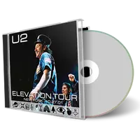 Artwork Cover of U2 2001-10-27 CD New York Audience