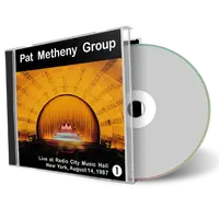 Artwork Cover of Pat Metheny 1987-08-14 CD New York Soundboard