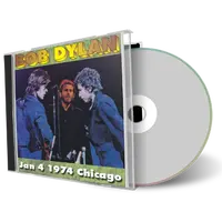 Artwork Cover of Bob Dylan 1974-01-04 CD Chicago Audience