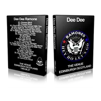 Artwork Cover of Dee Dee Ramone 1994-06-27 DVD Edinburgh Audience