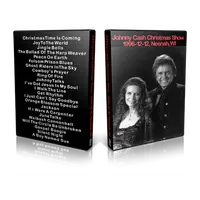 Artwork Cover of Johnny Cash 1996-12-12 DVD Neenah Audience