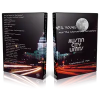 Artwork Cover of Neil Young 1984-09-25 DVD Austin Proshot