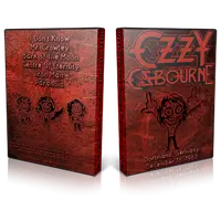 Artwork Cover of Ozzy Osbourne 1983-12-18 DVD Dortmund Proshot