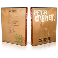 Artwork Cover of Peter Gabriel 2009-03-22 DVD Buenos Aires Proshot