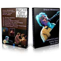 Artwork Cover of Steve Winwood 2003-05-06 DVD Austin Proshot