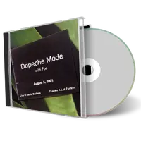 Artwork Cover of Depeche Mode 2001-08-05 CD Santa Barbara Audience