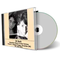 Artwork Cover of Amandine Beyer and  Anna Fontana 2013-06-30 CD Bruxelles  Soundboard