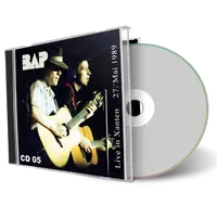 Artwork Cover of BAP 1989-05-27 CD Xanten Audience
