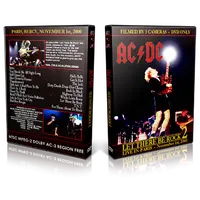 Artwork Cover of ACDC 2000-11-01 DVD Paris Audience
